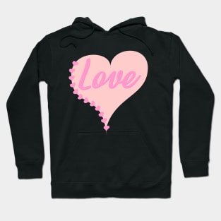 T-shirt Love Hoodie